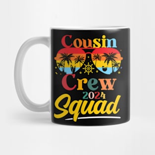 Cousin Crew 2024 Summer Vacation Beach Family Trips Matching Mug